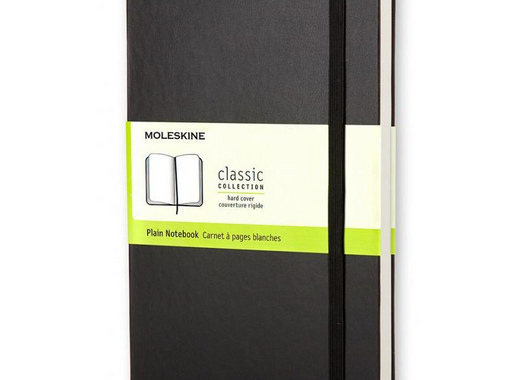 Блокнот Moleskine Classic Pocket A6 96 листов черный без линовки на сшивке (90x140 мм)